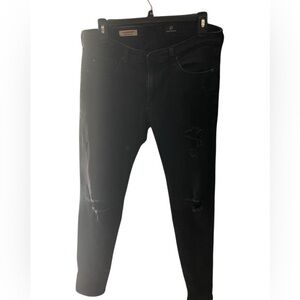 Adriano Goldshmied Women’s  Black Distressed Jeans. Sz 30